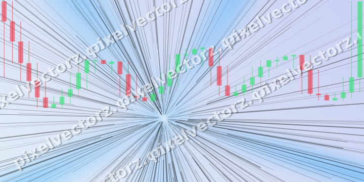 Soft pastel chart background in cyan and blue