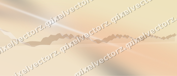 Soft pastel chart background in blue and orange