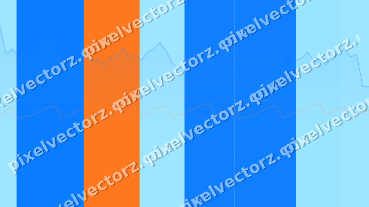 Soft pastel chart background in blue and red