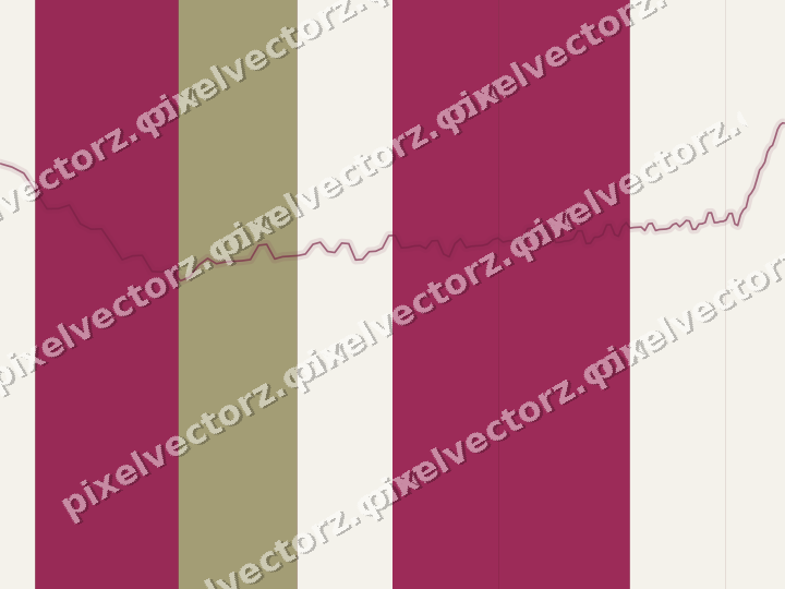 Glowing neon chart background in dark pink and yellow