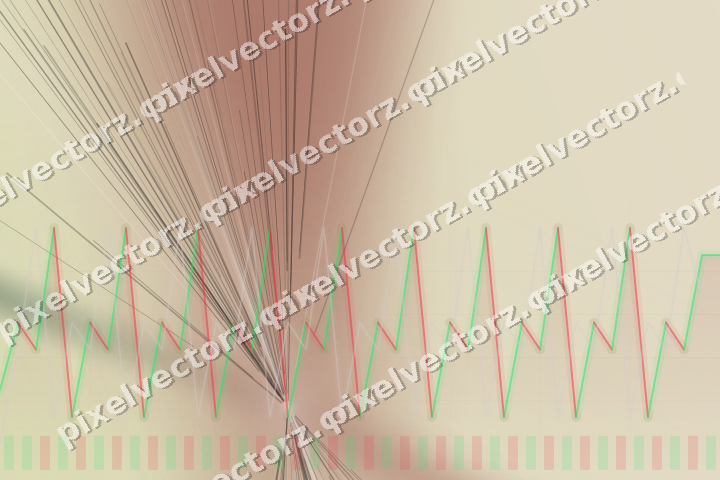 Soft pastel chart background in dark red and dark green