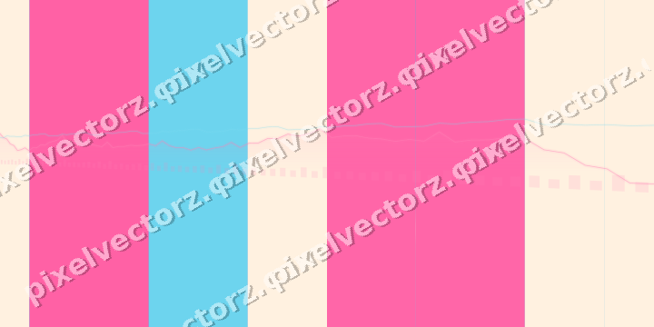 Glowing neon chart background in pink and cyan