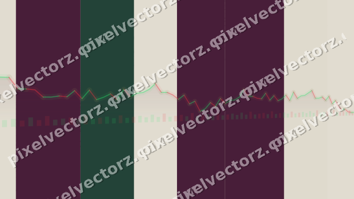 Soft pastel chart background in dark magenta and pink