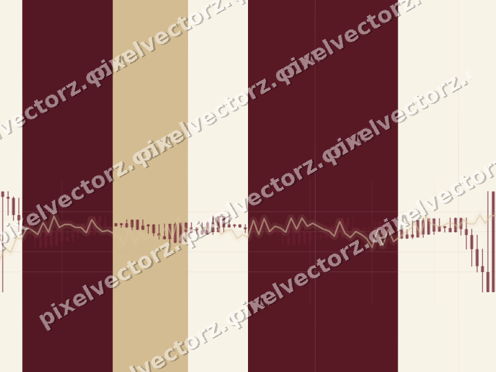 Soft pastel chart background in dark pink and red