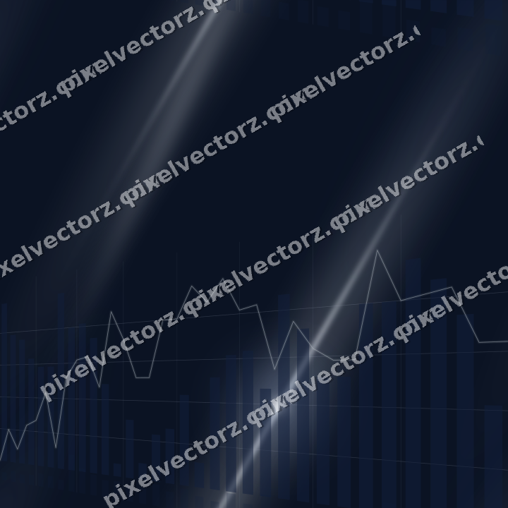 Nahtloser Neon Diagramm Hintergrund in Dunkelblau und Weiß