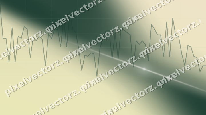 Soft pastel chart background in dark green and red