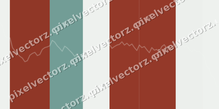 Soft pastel chart background in red and orange