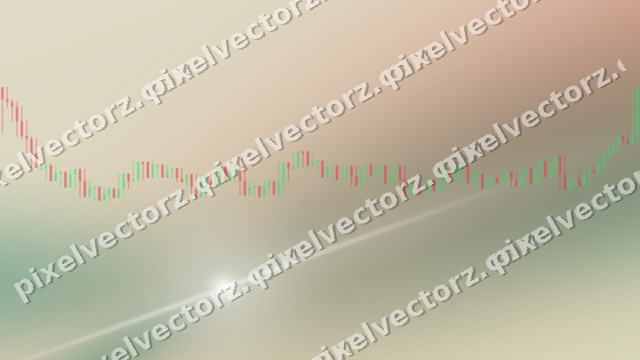 Soft pastel chart background in amber and green