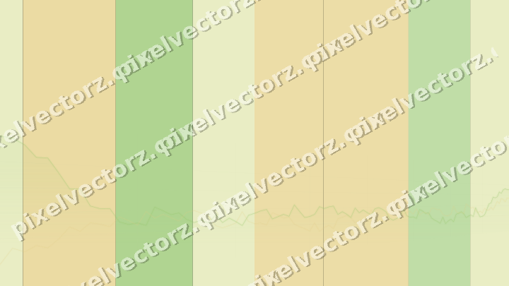 Glowing neon chart background in lime and yellow