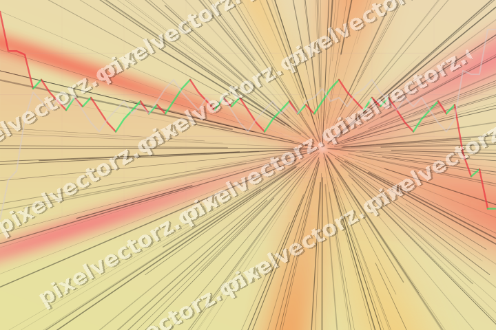 Soft pastel chart background in red and orange