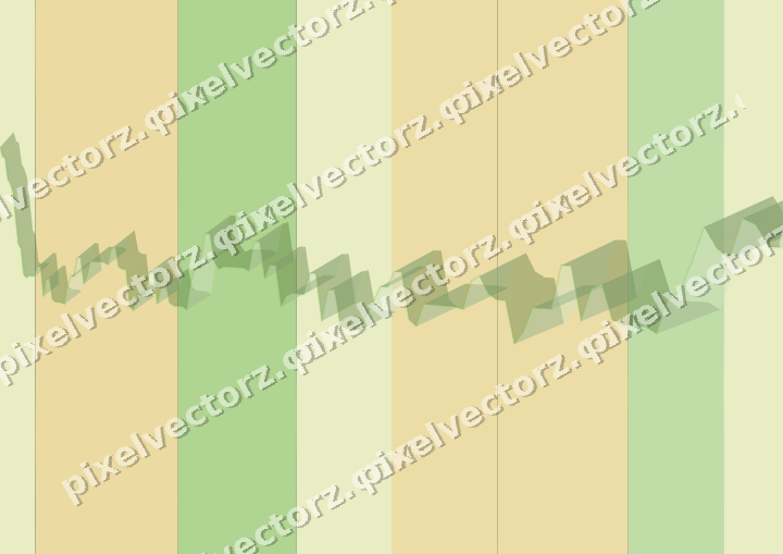 Glowing neon chart background in lime and yellow