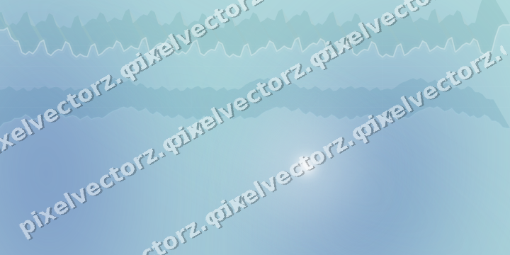 Soft pastel chart background in blue and cyan