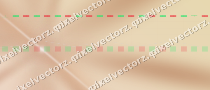 Soft pastel chart background in orange and blue