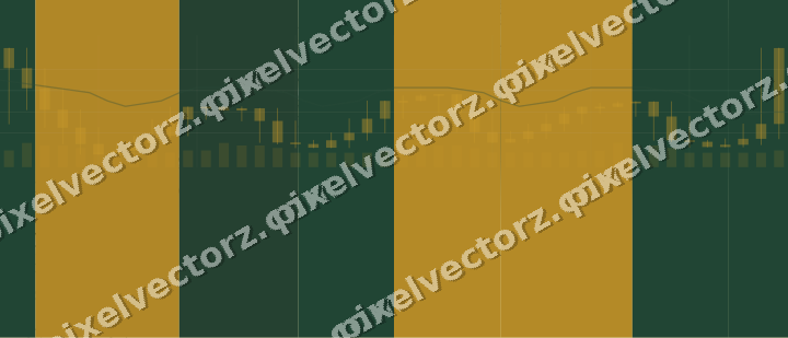 Soft pastel chart background in amber and dark green