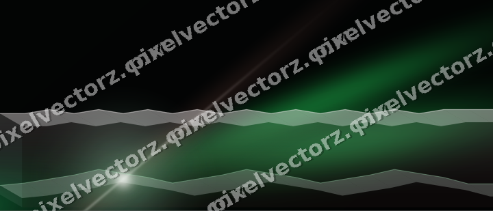 Glowing neon chart background in green and red