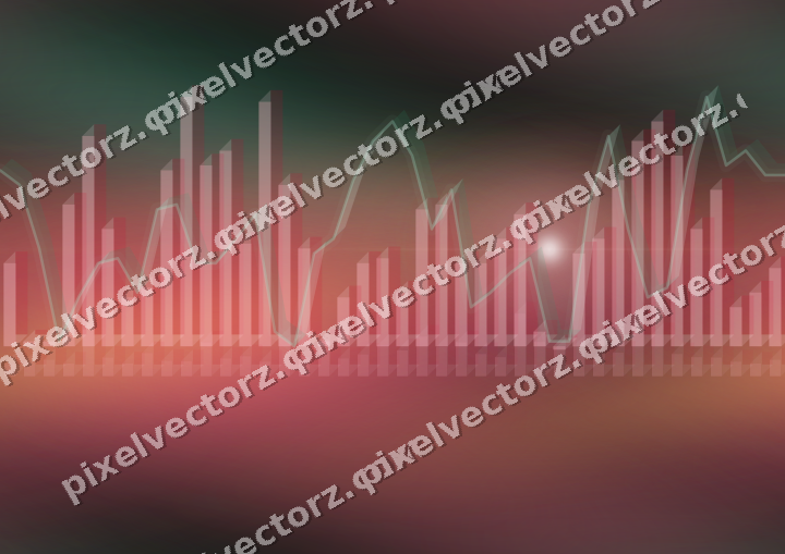 Nahtloser Neon Diagramm Hintergrund in Rosa und Bernstein