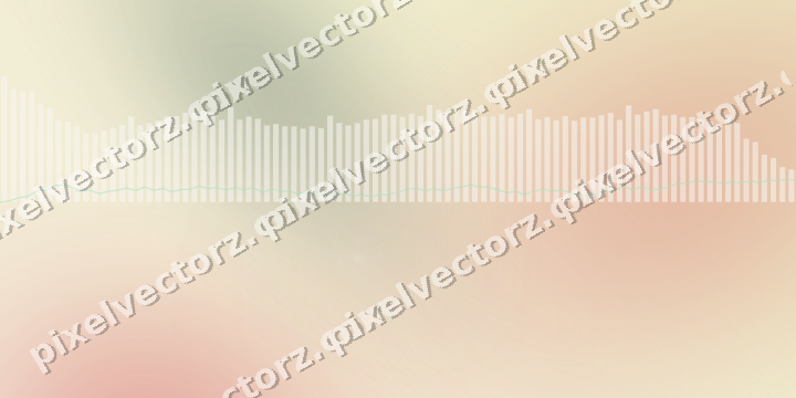 Soft pastel chart background in dark green and red