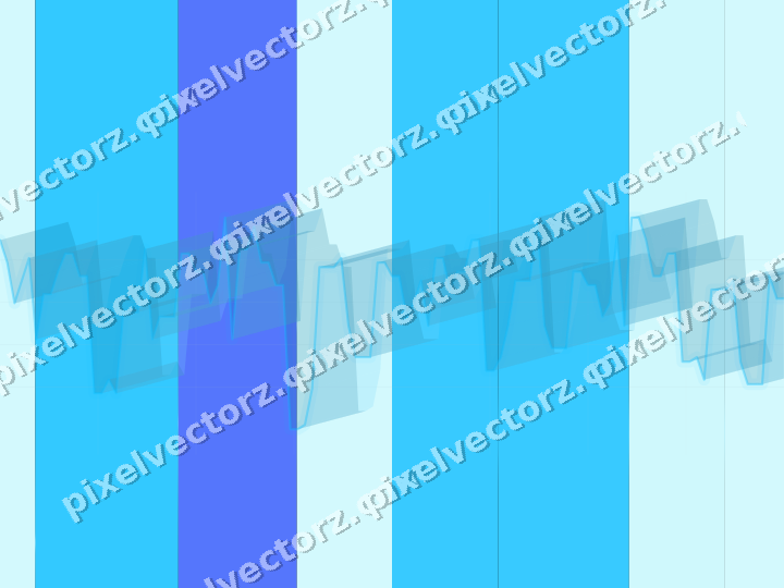 Glowing neon chart background in cyan and teal