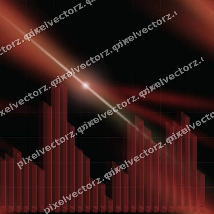 Nahtloser Neon Diagramm Hintergrund in Rot und Grün