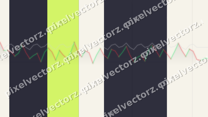 Glowing neon chart background in blue and purple
