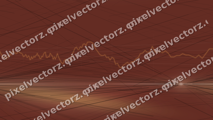 Nahtloser Neon Diagramm Hintergrund in Orange und Bernstein