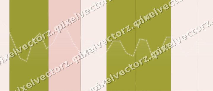 Glowing neon chart background in yellow and red