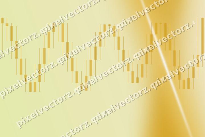 Soft pastel chart background in amber and blue