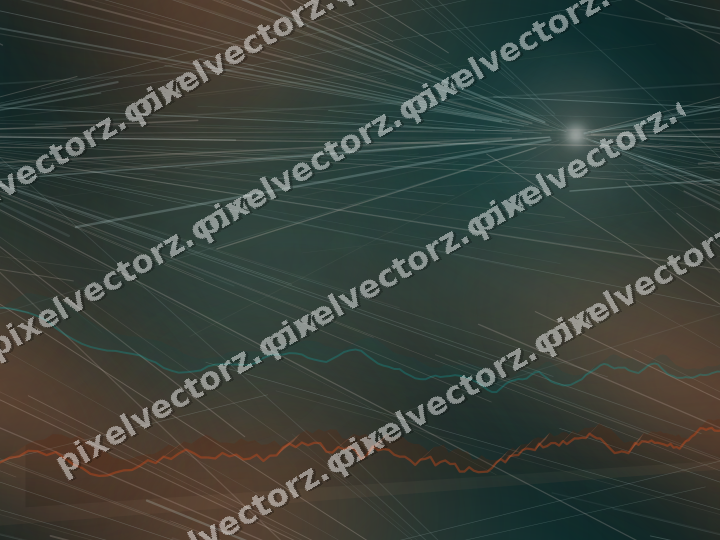 Nahtloser Neon Diagramm Hintergrund in Orange und Petrol