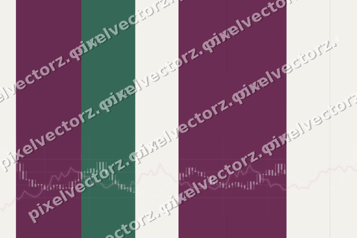 Glowing neon chart background in dark magenta and pink