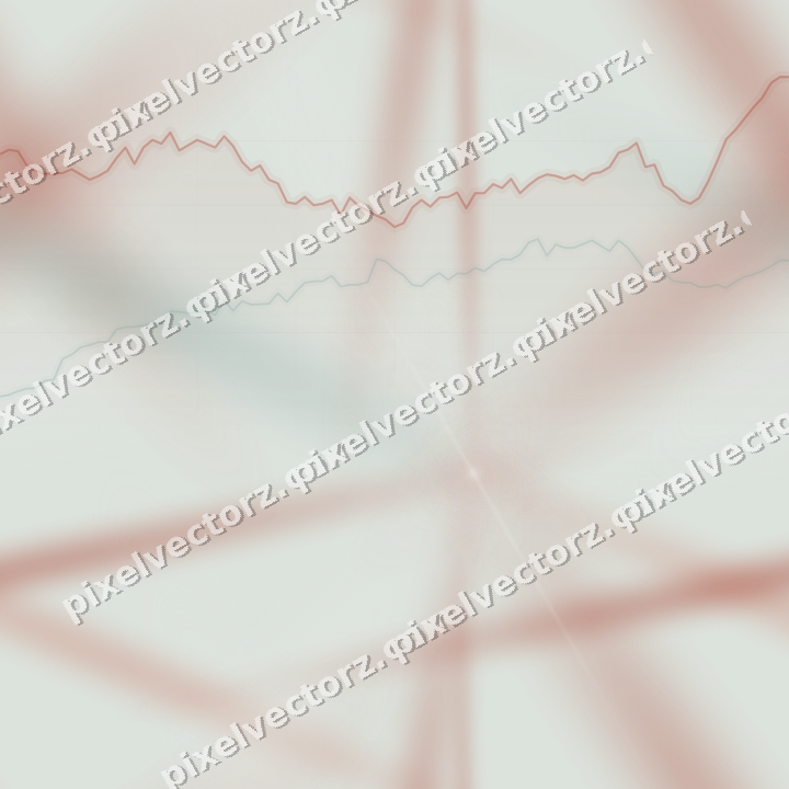 Nahtloser Pastell Diagramm Hintergrund in Rot und Orange