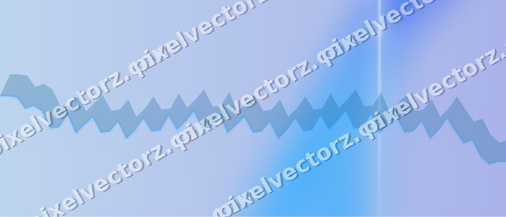 Soft pastel chart background in cyan and blue