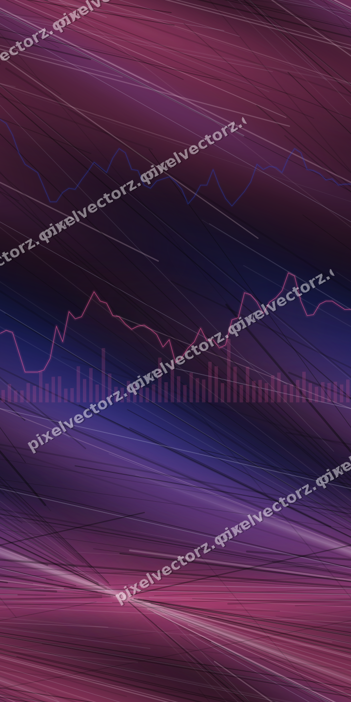 Nahtloser Neon Diagramm Hintergrund in Rosa und Blau