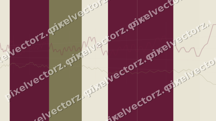 Soft pastel chart background in dark pink and yellow