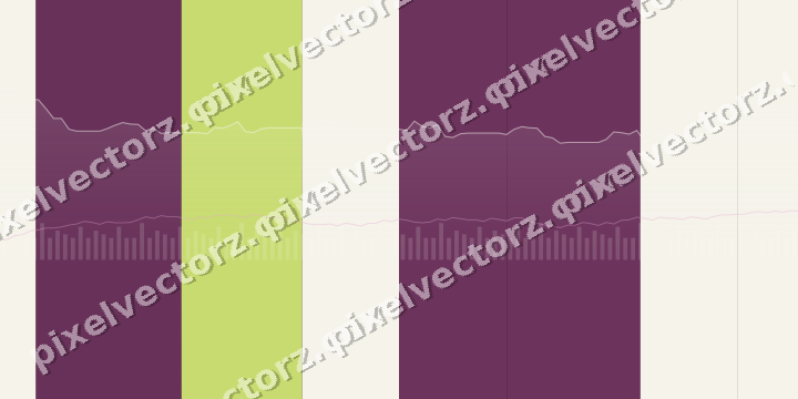 Glowing neon chart background in dark magenta and lime