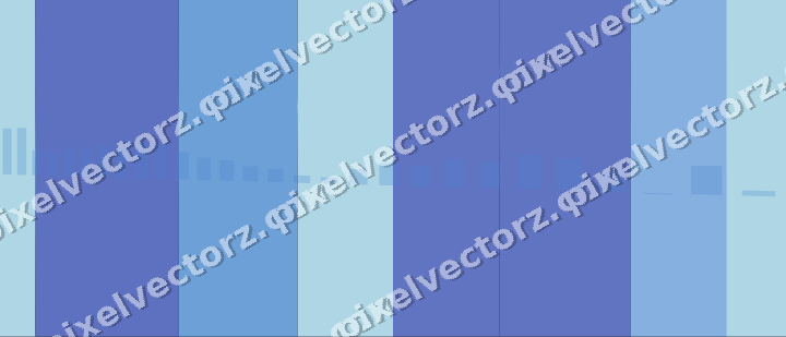 Glowing neon chart background in blue and cyan
