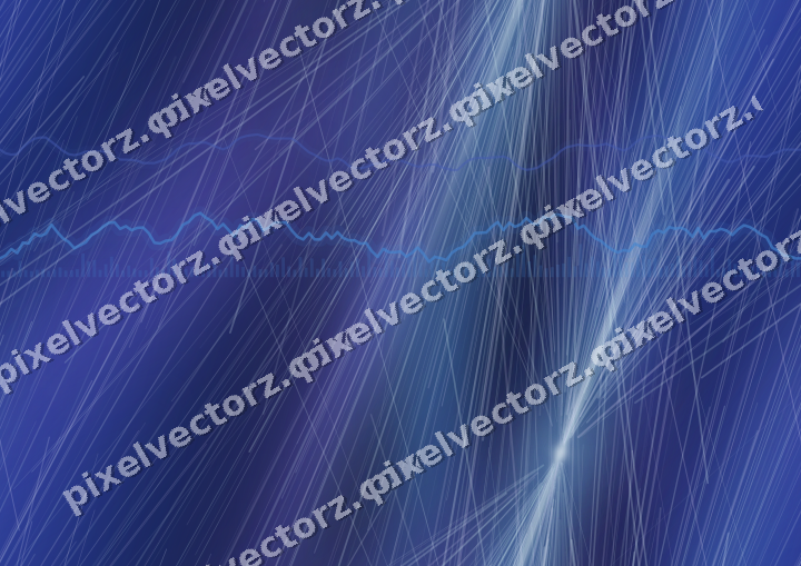 Nahtloser Neon Diagramm Hintergrund in Blau und Türkis