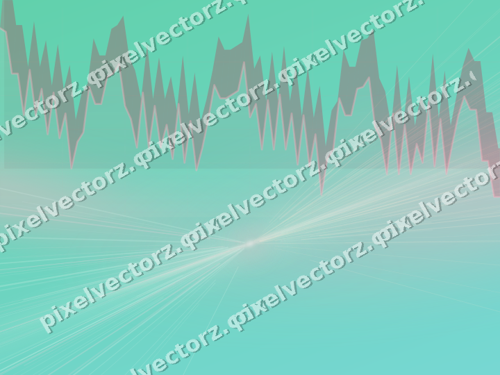 Glowing neon chart background in pale pink and pale amber
