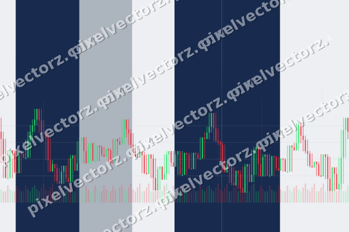 Soft pastel chart background in dark blue and white