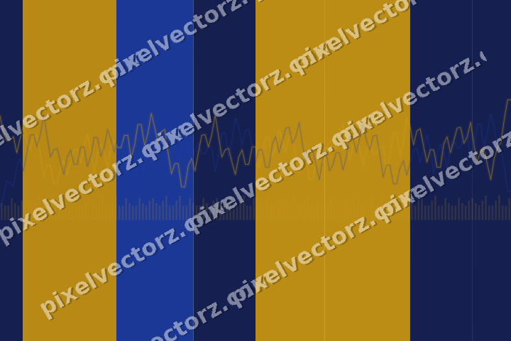 Soft pastel chart background in amber and blue