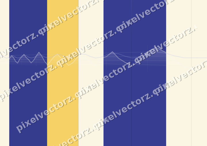 Glowing neon chart background in blue and amber