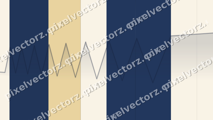 Glowing neon chart background in blue and amber