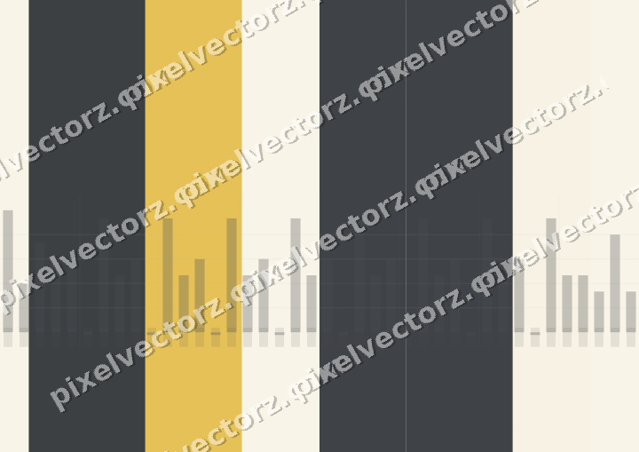 Soft pastel chart background in amber and grey