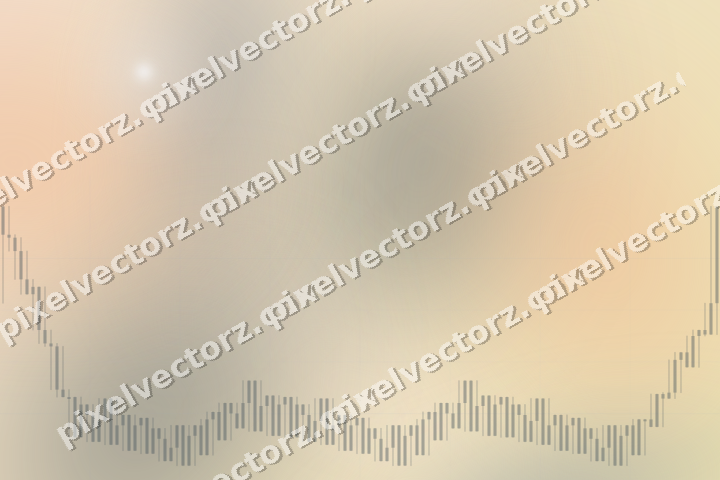 Soft pastel chart background in blue and orange