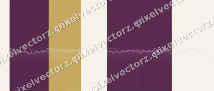 Glowing neon chart background in magenta and amber