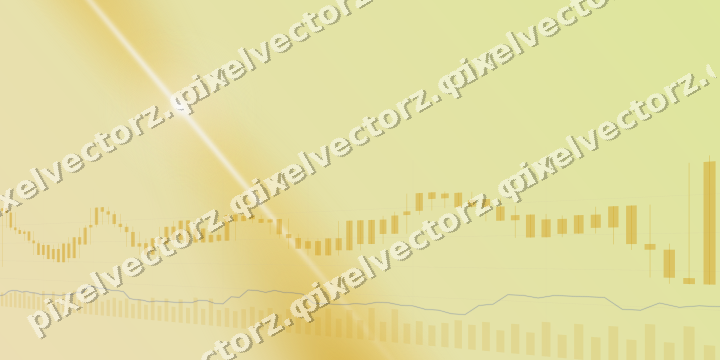 Soft pastel chart background in amber and blue