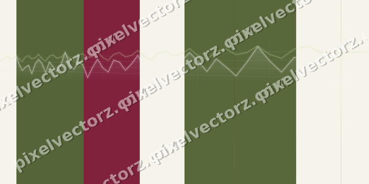 Glowing neon chart background in lime and pink
