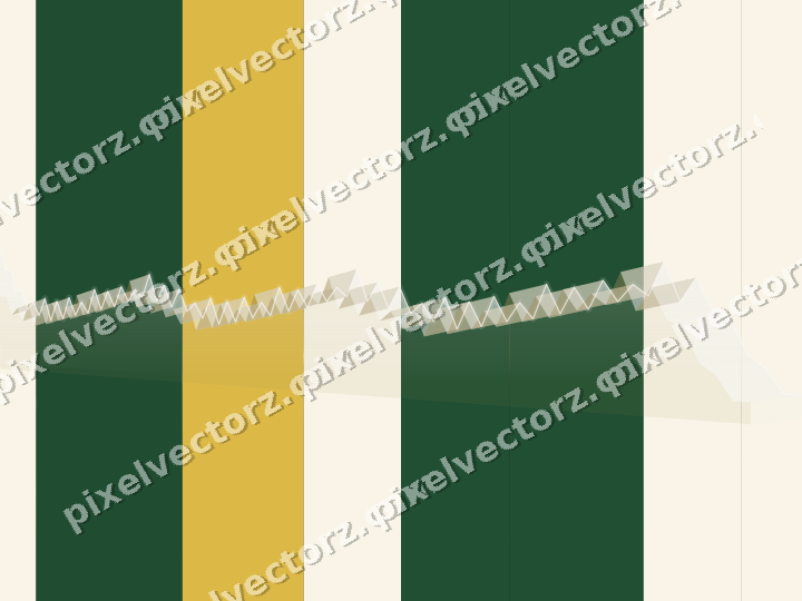 Glowing neon chart background in dark green and amber