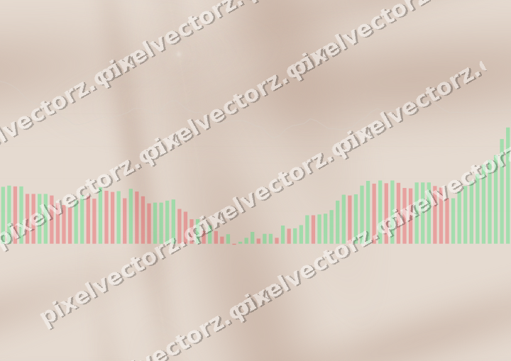 Nahtloser Pastell Diagramm Hintergrund in Bernstein und Blassorange
