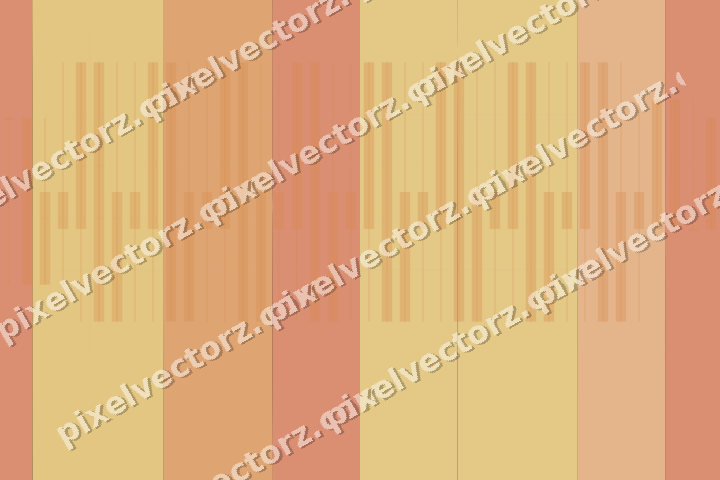 Glowing neon chart background in orange and amber