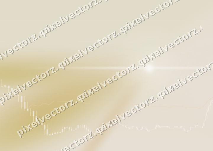 Soft pastel chart background in amber and pale orange